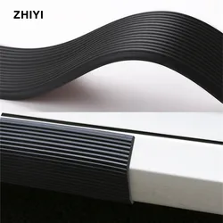100CMx8CM Car Door Edge Guard Decorative Protective Strips Body Side Skirt Anti-scratch Anti-dirty protective glue Car Sticker