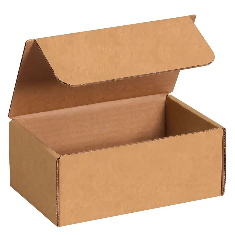 

Durable Brown Literature Mailing Boxes, 9x7.5x3 Inches, 50 Pack, Ideal for Shipping, Mailing, and Storage