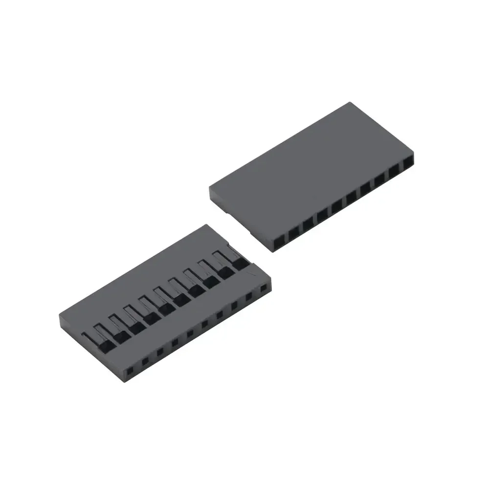 2.54mm Dupont Connector 1 2*2/3/4/5/6/7/8/9/10/20P Single Double Row Connector Shell Plug Jumper Wire Cable Pin Header Terminals