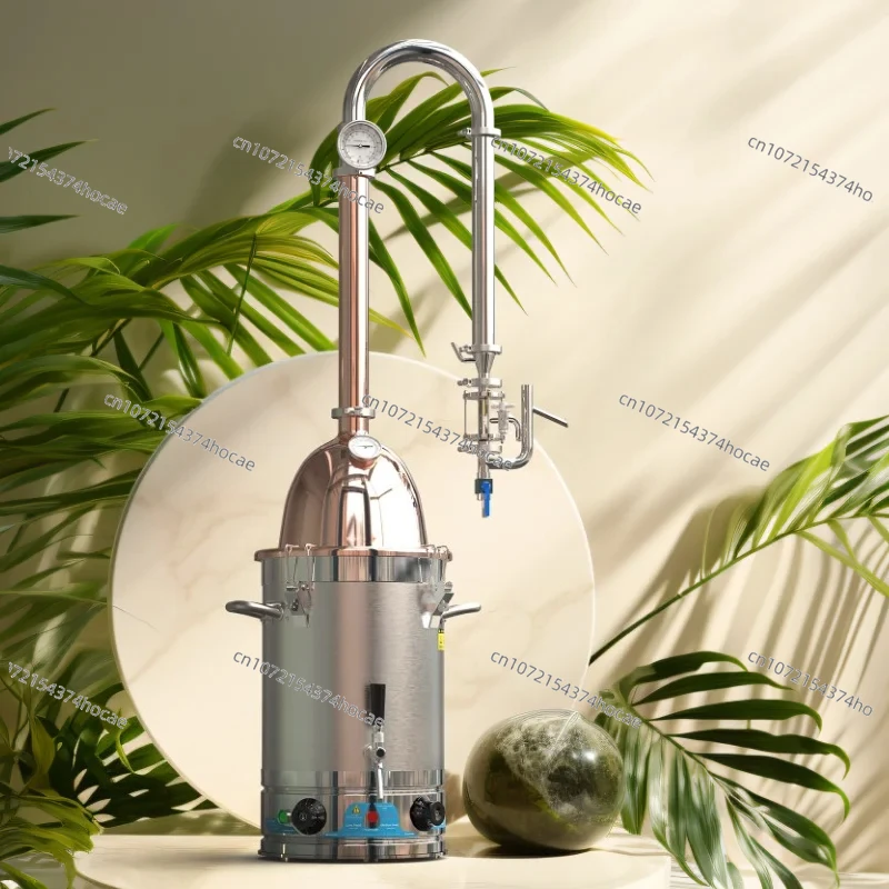 CV20/30 Stills Home Distiller Distillation Kit Hydrosol & Essential Oil Distiller Essential Oil Extractor For Flowers