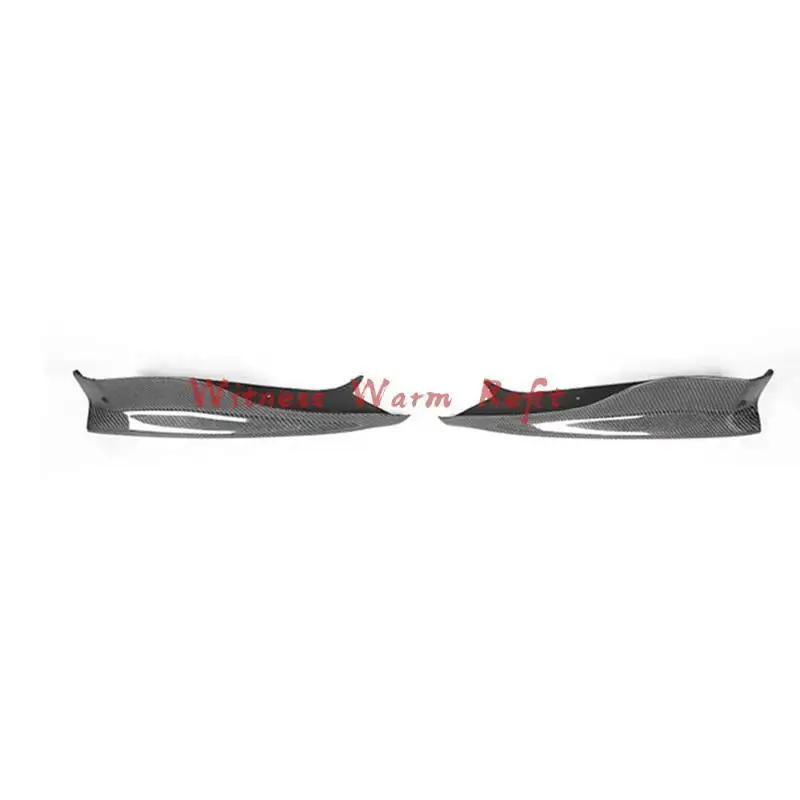 Rear Bumper Lip Aprons Side Splitter for Bmw 1 Series E82 E87 1m 2007-2014 Carbon Fiber Frp Mudguard Fenders view 2