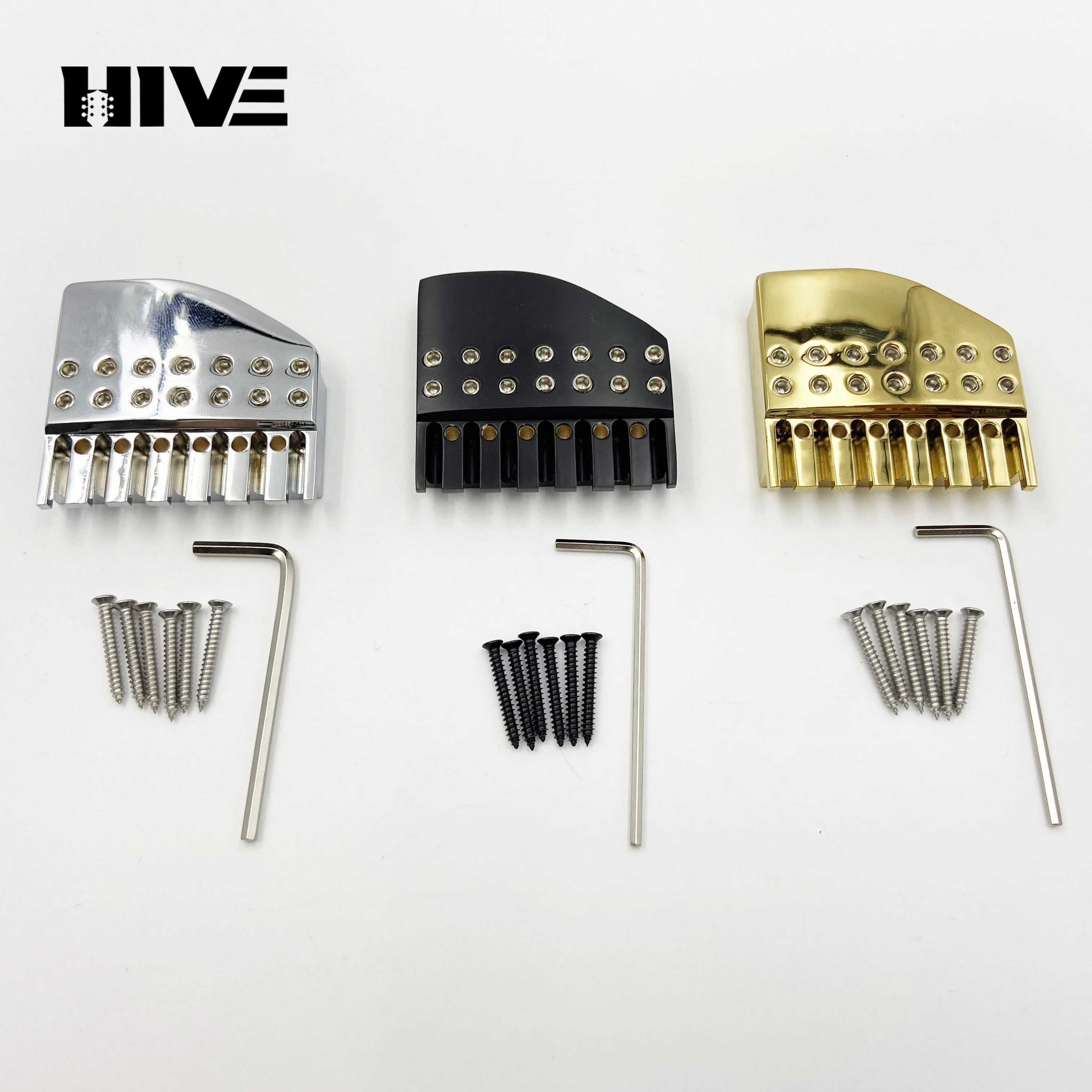 

Высококачественный бридж для электрогитары без головы, небольшой двусторонний верхний и нижний мост, 7-струнная гитарная вытяжка в сборе