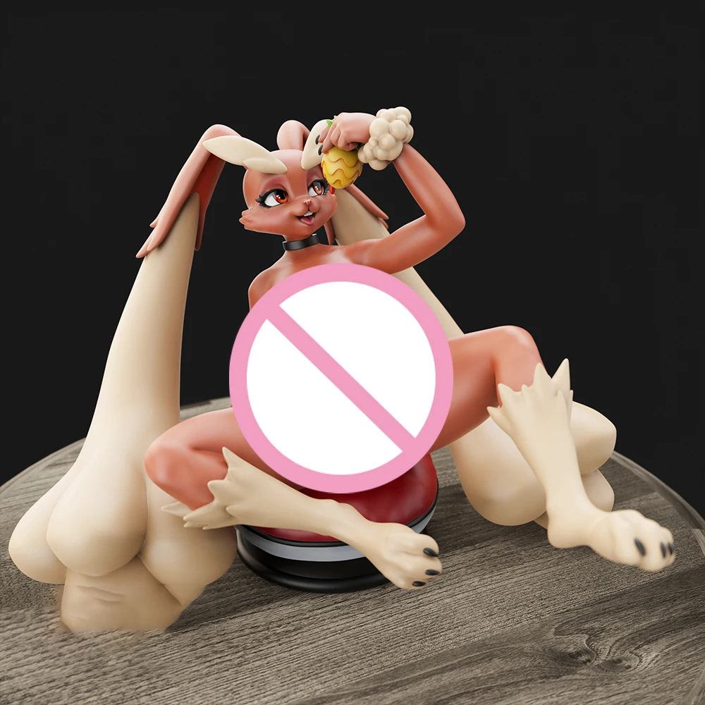 

NSFW сексуальный кролик FUTA масштаб 1/24, фигурка из смолы, модель KitDiorama, в разобранном виде, неокрашенная кукла, 3D принт, статуя «сделай сам», игрушка для рукоделия