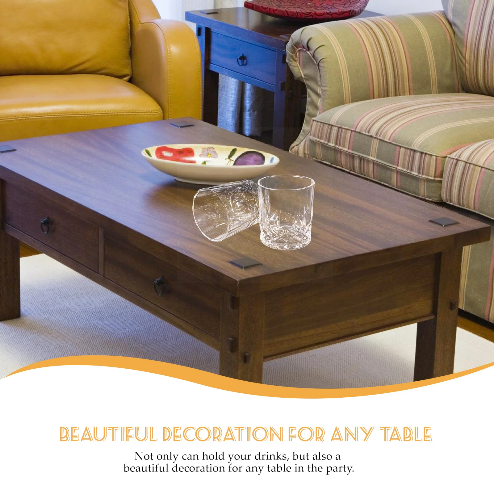 4Pcs Engraved Whisky Glass Delicate Multi-Function Wine Cups Household Bar Accessory Desktop Wine Glass Whisky Cup