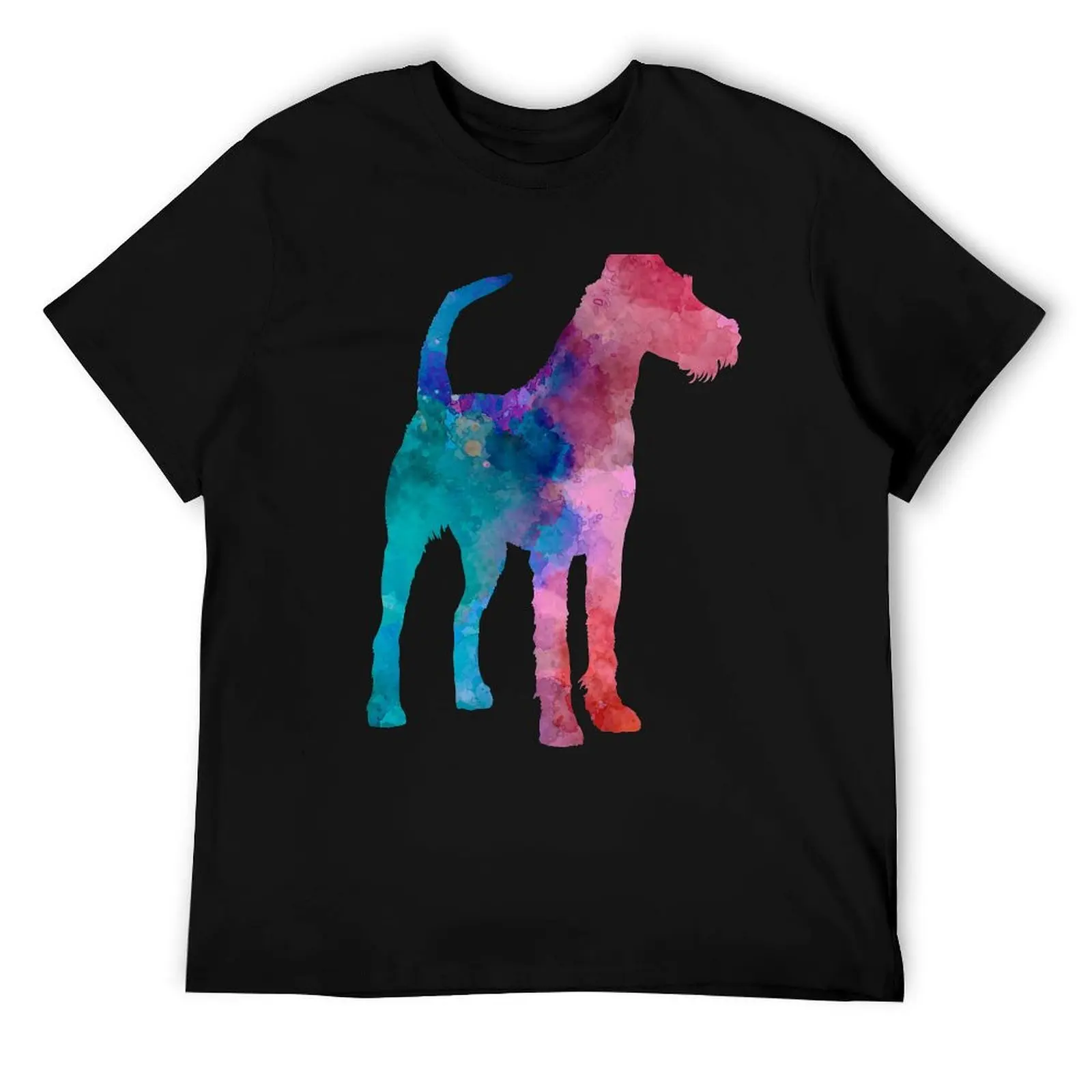 

Irish Terrier in watercolor T-Shirt t shirt personalised man tshirt T-Shirt