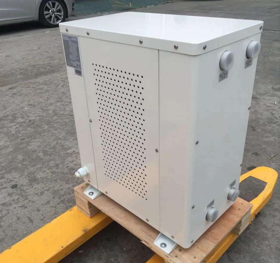 Bomba de calor de agua eléctrica de alta eficiencia, 2026-7KW, fuente de tierra, bomba de calor para calefacción, refrigeración, agua caliente, refrigerante R32