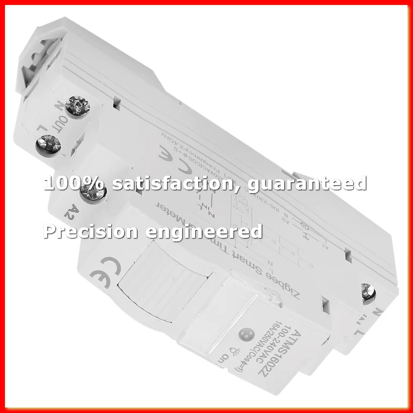 ATMS 1602Z Smart Switch 16A Din Rail 1P Remote Control Timing Switch Smart Wireless Switch 220V Timing Switch-ABVK
