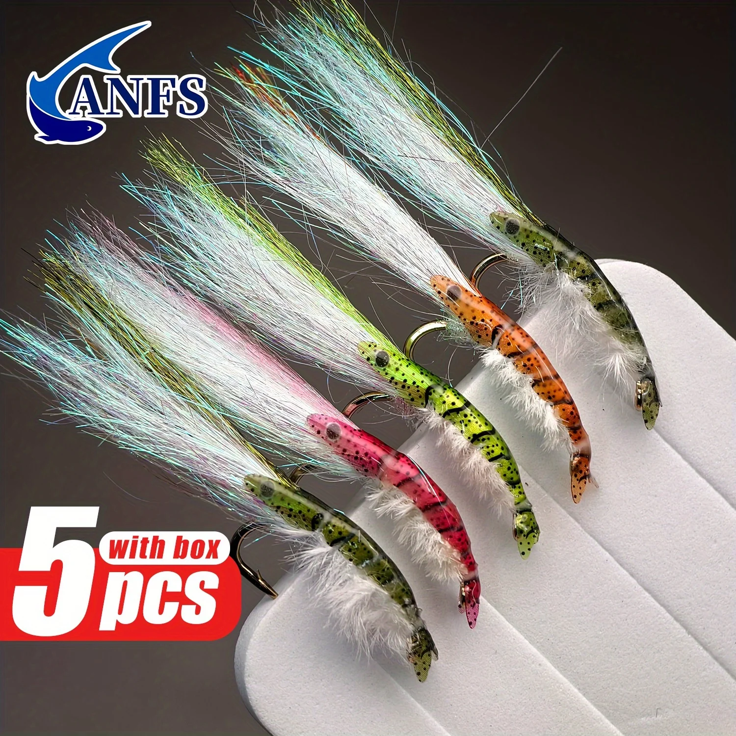 Anfs 5Pcs Mix Color…