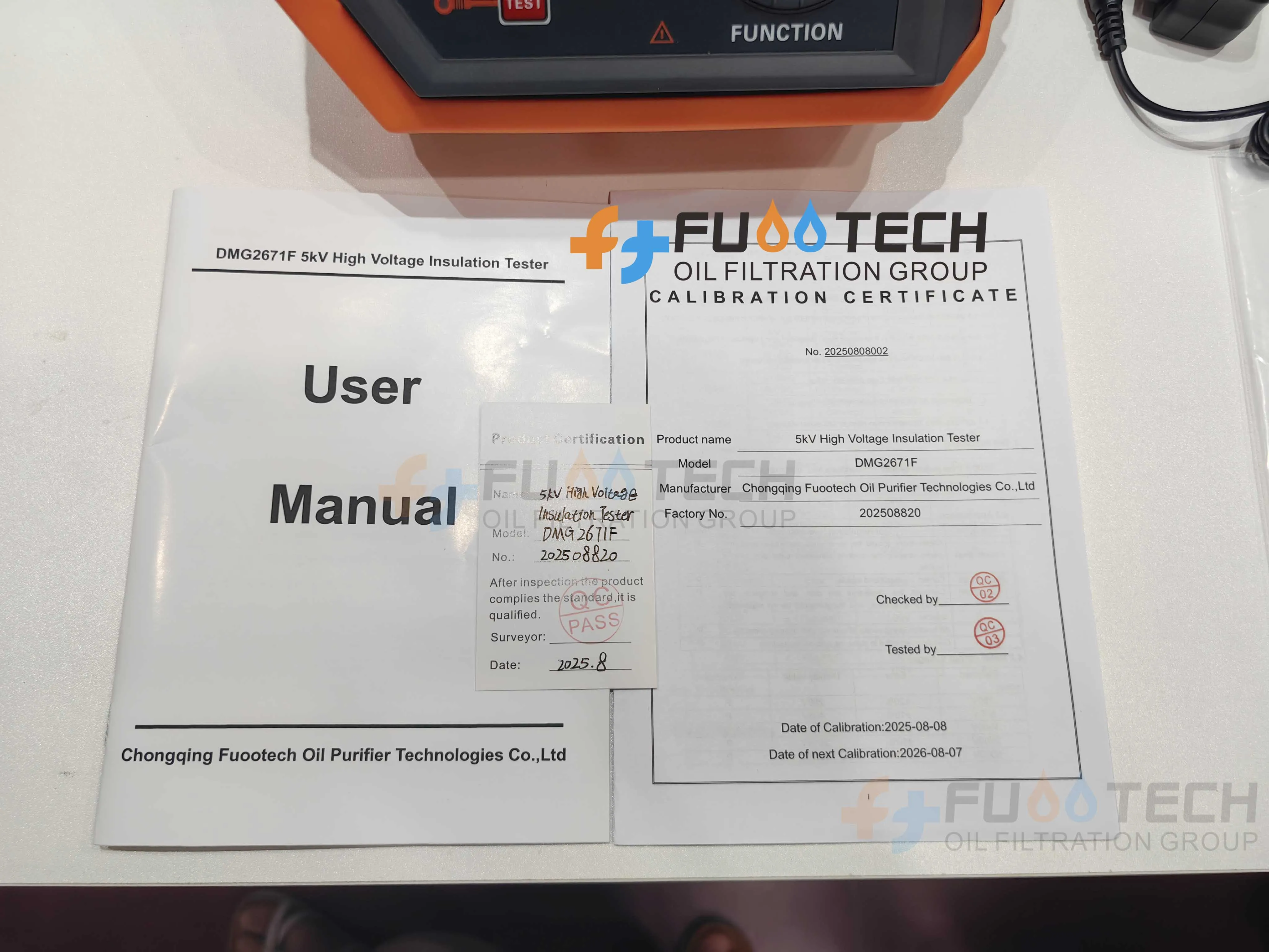 Digital High Voltage Insulation Tester Megohmmeter Insulation Testers For Electric Power