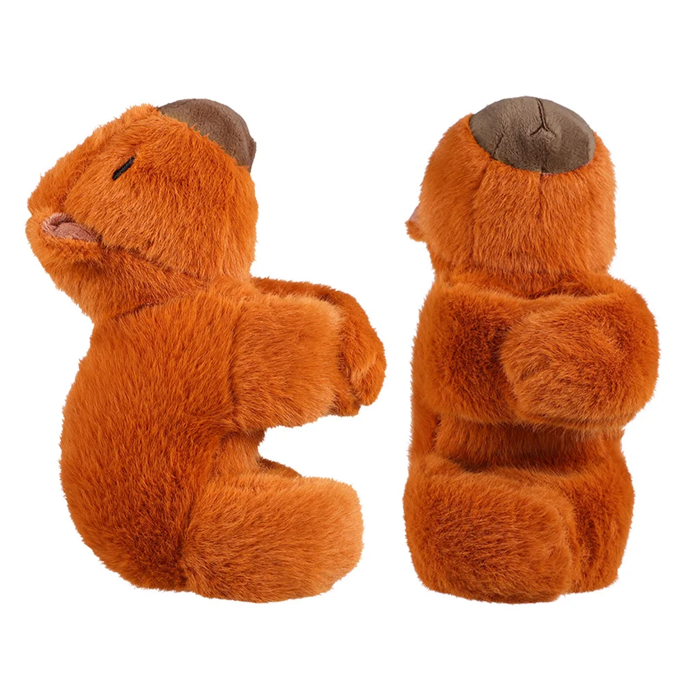 

2Pcs Cute Capybara Slap Wrist Bands Soft Comfortable Animal Bracelets for Kids Party Favors Decorations Capybara Toys