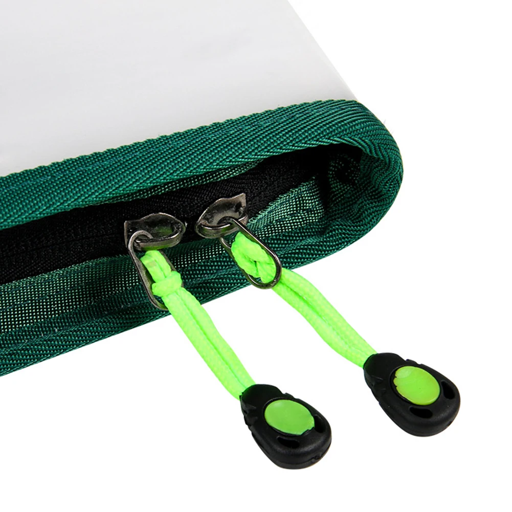 PVC 낚시 액세서리 루어 가방 휴대용 오징어 지그 가방 방수 지퍼 낚시 애호가 용품