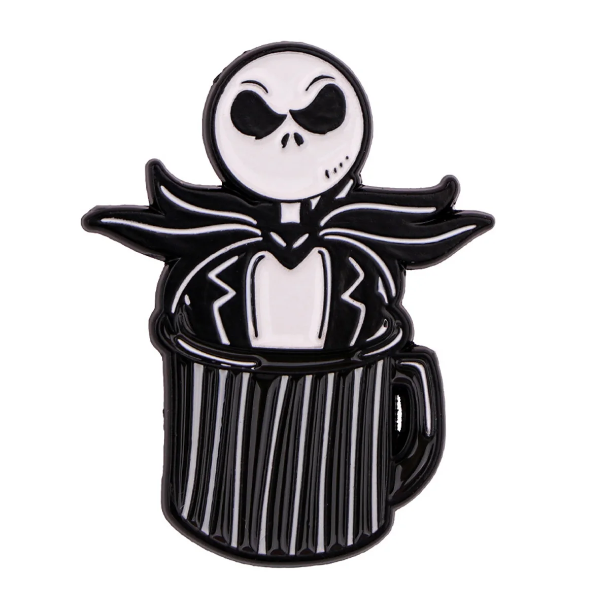 Nightmare Before Christmas Enamel Pin Skull Brooches for Women Lapel Pins Badges on Backpack Clothing Accessories Jewelry Gifts