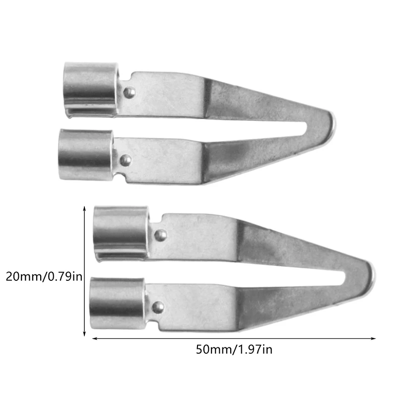 2PCS Smooth Head Adjustable Soldering Repair Iron Smooth Head 45 Degree Elbow Design For A Variety Of Welding Tools