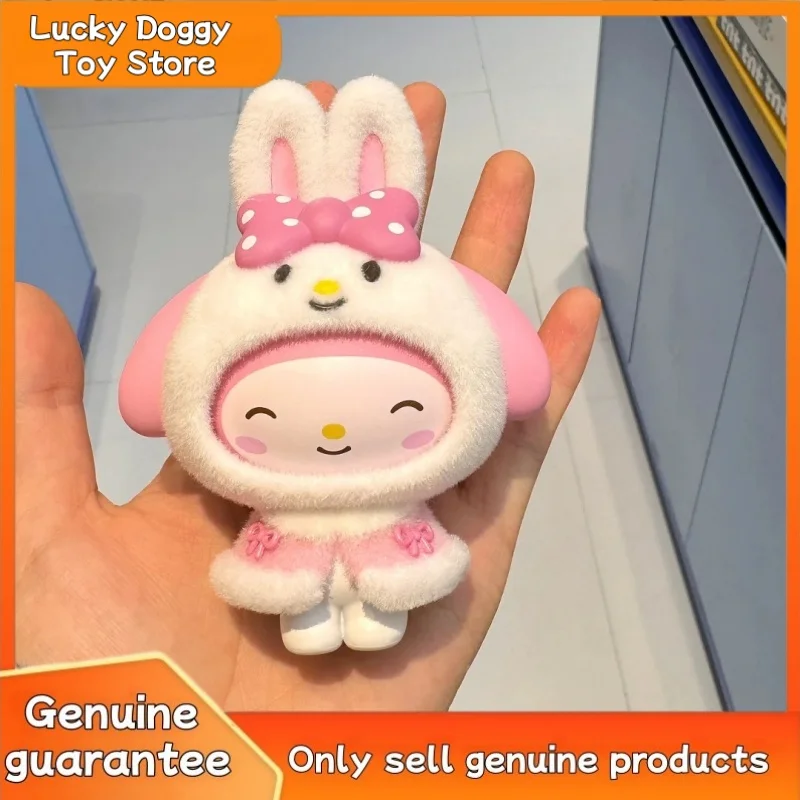 جديد الأصلي ليتل كيب سلسلة صندوق أعمى Kuromi Kt توافدوا المفاتيح الوجه تغيير لعبة الموضة حقيبة سحر لطيف هدية الكريسماس