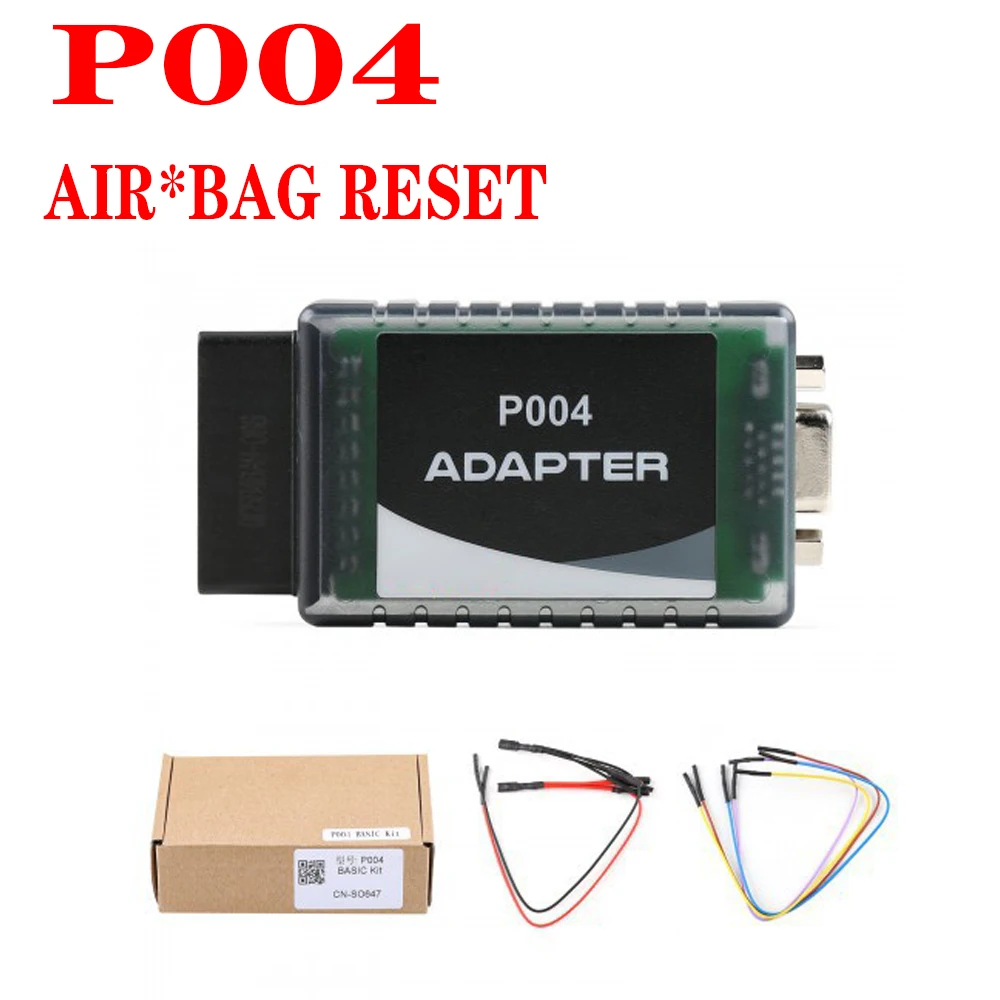 

P004 Adapter with Jumper Works With X300 DP PLUS P50 for Ai-rbag Reset Function AI-RBAG Reset Kit