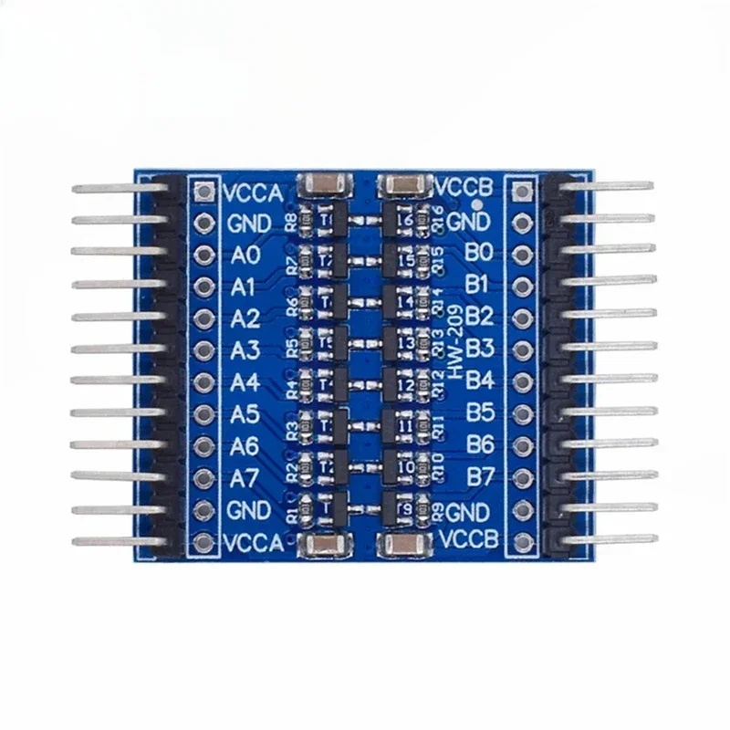 10pcs 8 Channel Level Conversion Module Two-way Conversion Between 3.3V and 5V IO Access 5V Sensor for Raspberry Pi