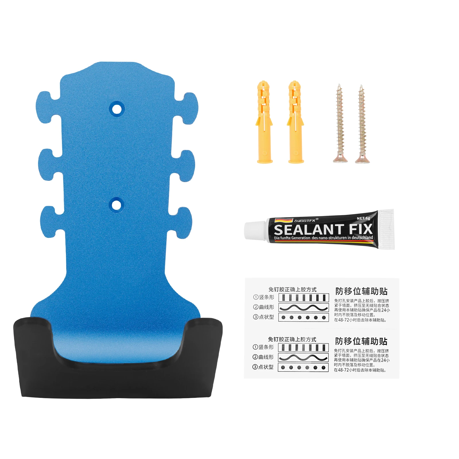 حامل الغيتار جدار جبل حامل هوك الغيتار/القيثارة العالمي المعادن عدم الانزلاق شماعات هوك سلسلة أداة ملحق عالي الجودة