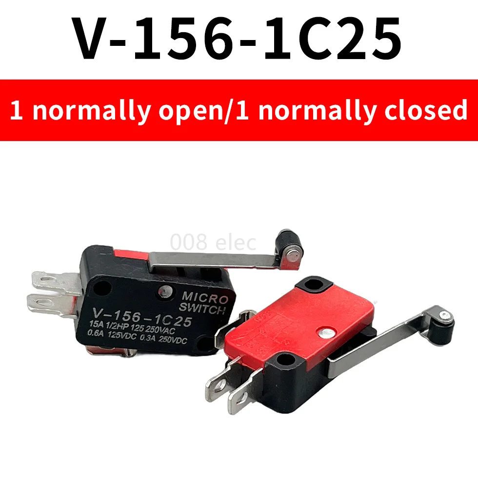 Microswitch stroke limit switch V-15-1C25 /V-151-1C25 / V-152-1C25 / V-153-1C25 / V-154-1C25 / V-155-1C25 / V-156-1C25 V-15-1B5