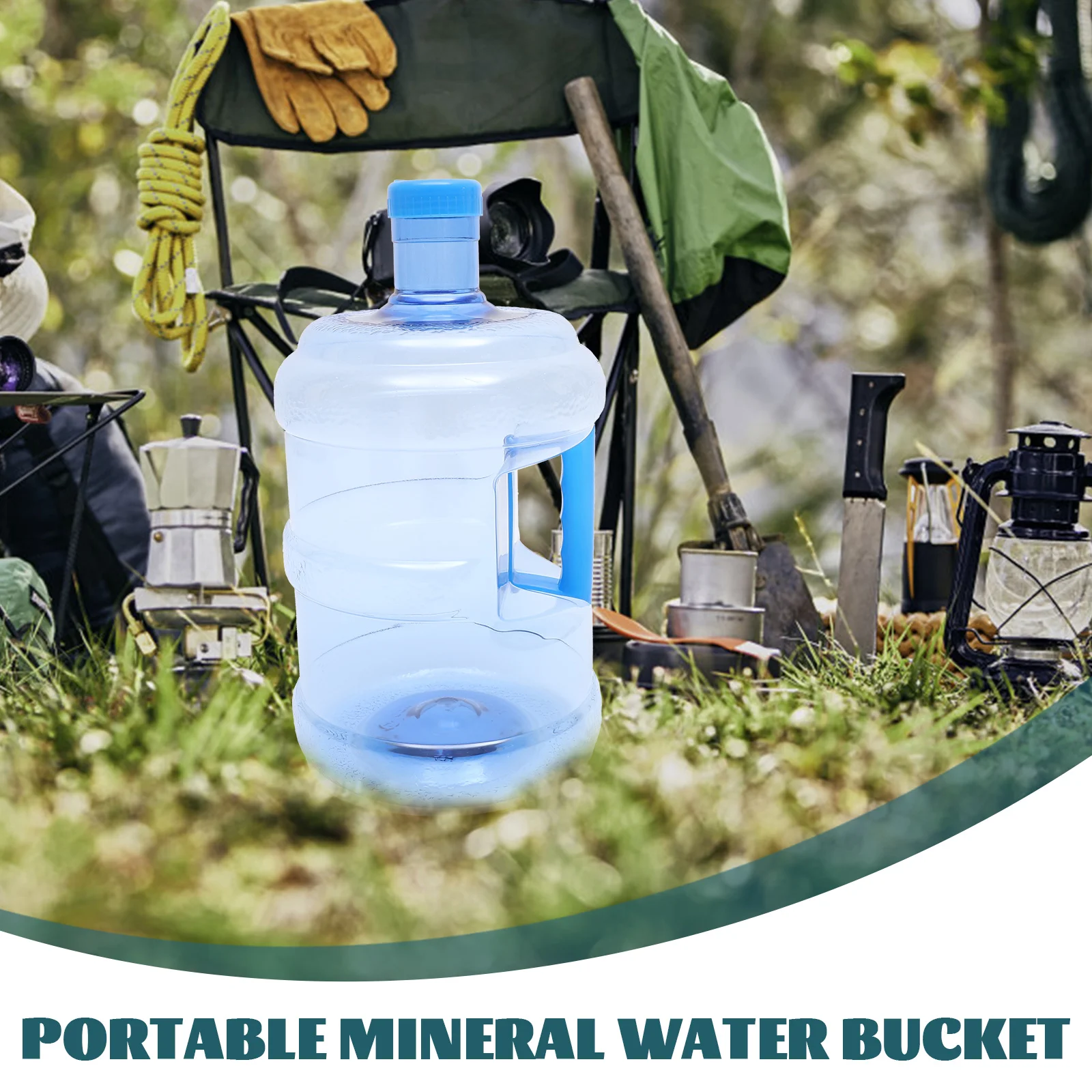 

Plastic Pot Thickened Bucket Travel Large The Pet Water Carrier Camping Hand Washing Jug