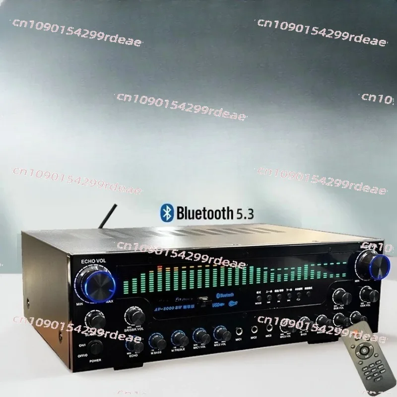 

Professional Ultra-High Power Bluetooth Power Amplifier - Home Theater/KTV Subwoofer Surround Stereo