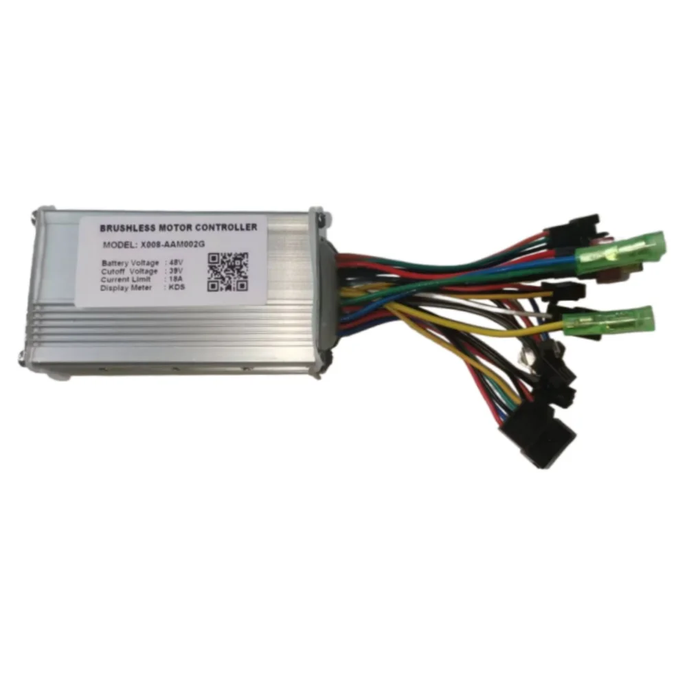 

Customized X008-AAM002G Brushless Motor Controller 48V 18A Electric Bicycle Conversion Kit Ebike Controller for KDS Display