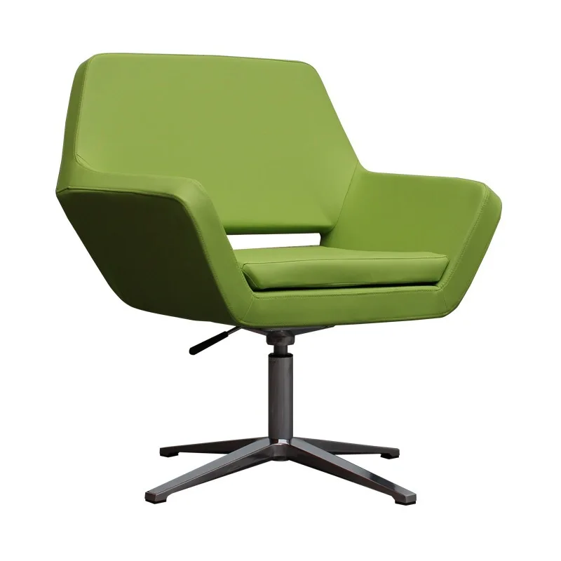 Modern Leisure Office Training Room Waiting Swivel Wholesale Fabric Conference Office Chair with Metal Legs