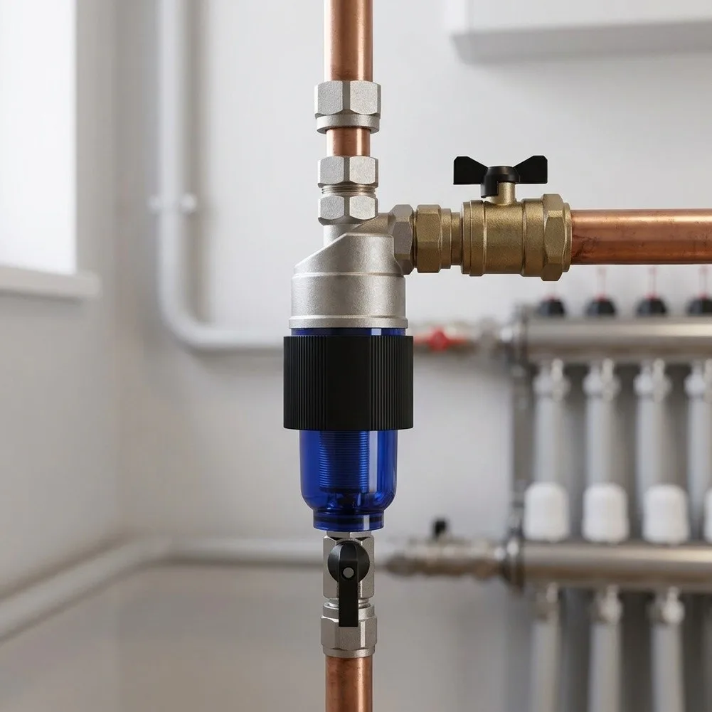 For Wall Hung Boiler Magnetic Filter Built for Durability in Continuous Operation Within Domestic Heating Loops