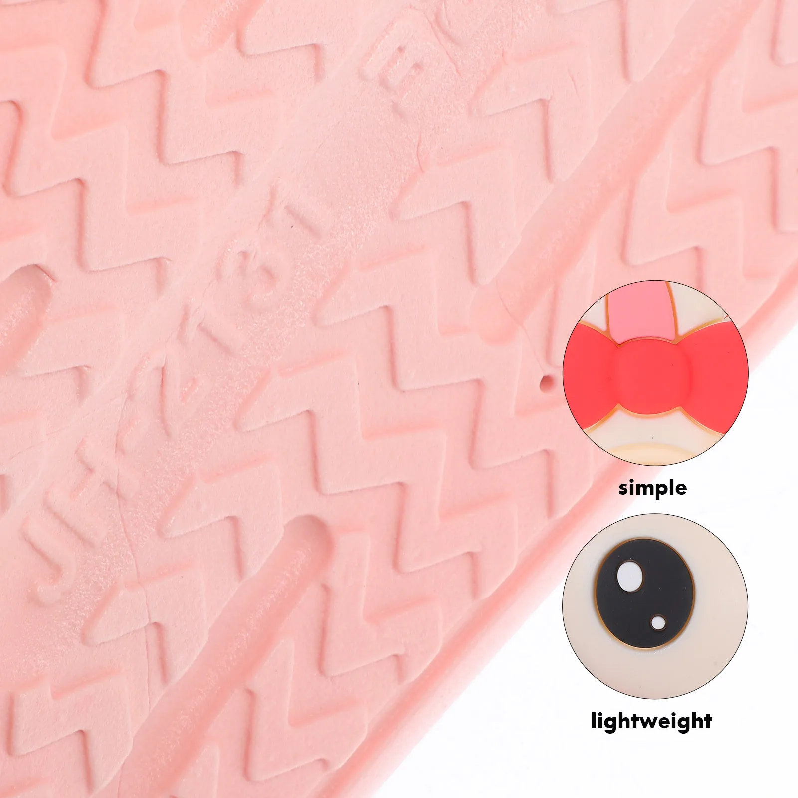 

1 Pair Children Slippers Non-Slip Soft Sole Summer Sandals For Kids Beach Bathroom Home Wear Toddler Boys Girls Size 30/31