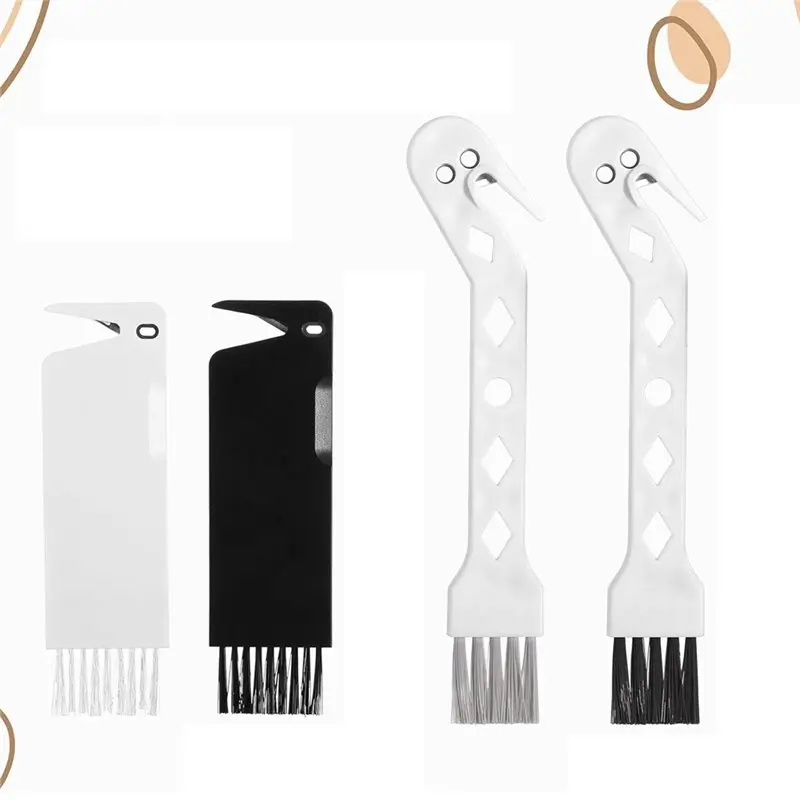 New For Sweeping Robot Compatible 4 PCS Universal Handheld Vacuum Cleaner Brush, 2 In 1 Vacuum Roller Cleaning Tool Dust Brush
