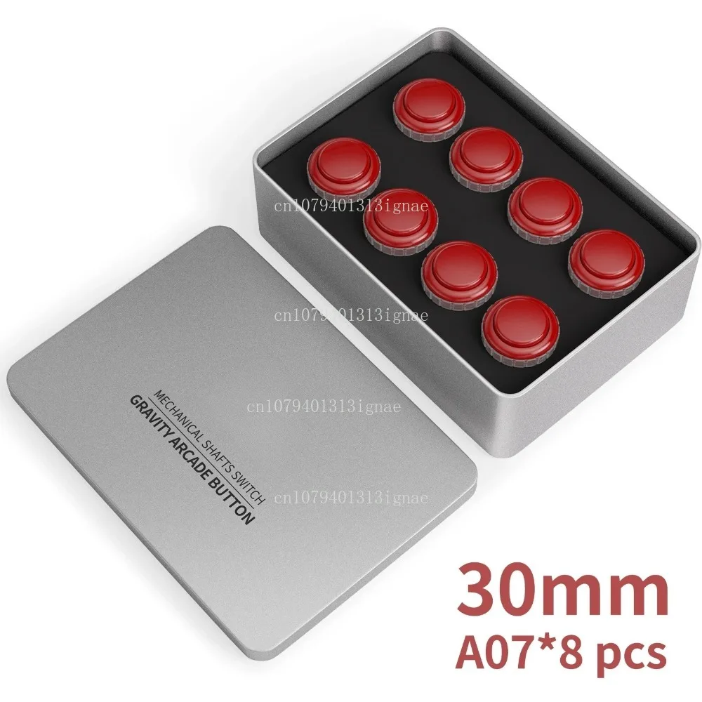 LX 30mm Mechanical Pushbutton Switch【8 Pieces In Box】