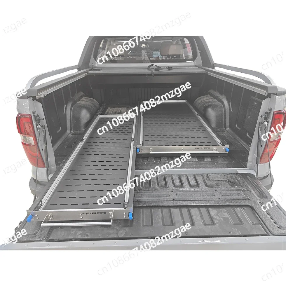 

Universal Stainless Steel 4X4 Pickup Truck Bed Slide Tray Anti-rusted Durable Cargo Drawer Bed