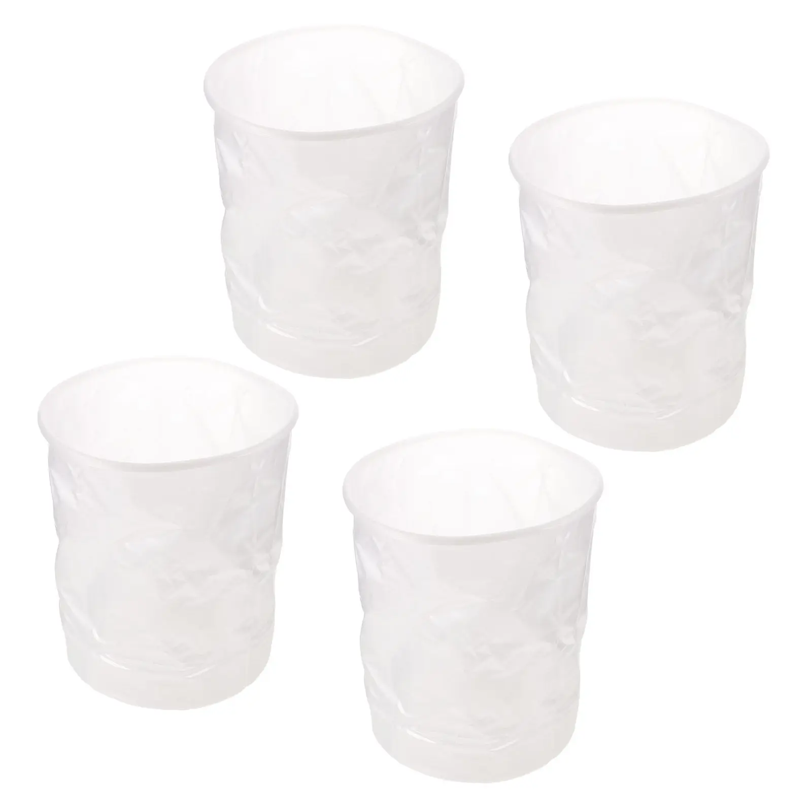 4Pcs 20L Bucket Liners Heavy Duty Pe Round Bottom Paint Mixing Concrete Mortar Grout Storage Industrial Bucket Liner Reusable