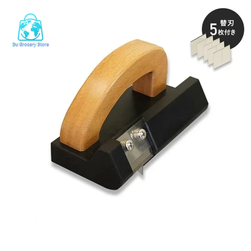 Carpet Cushion Floor Cutting Knife Trimming Tool PVC Plastic Sports Floor Cutting Knife Wooden Handle Wall Cloth Knife
