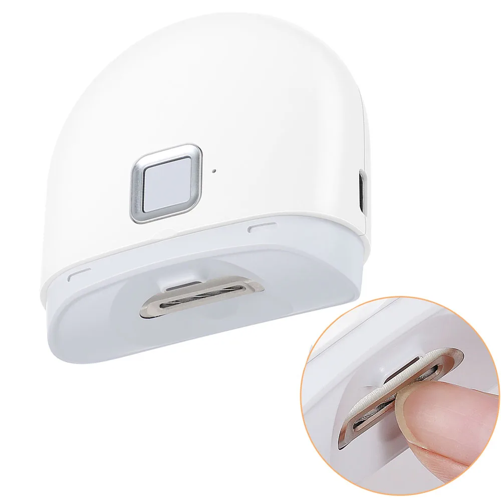 Electric Nail Clipper Automatic Nail Grinder for Children Adult Nail Polishing Trimmer Rechargeable Nail Cutting Manicure Tool