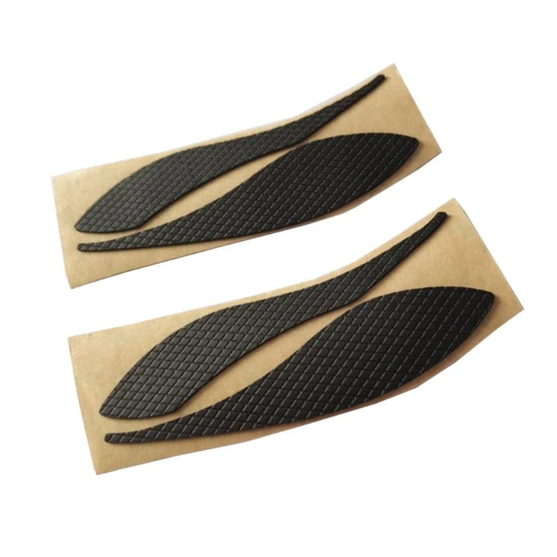 F3MA Game Mouse Skin Adesivi laterali con nastro antiscivolo per mouse 2S/3S ovunque nero