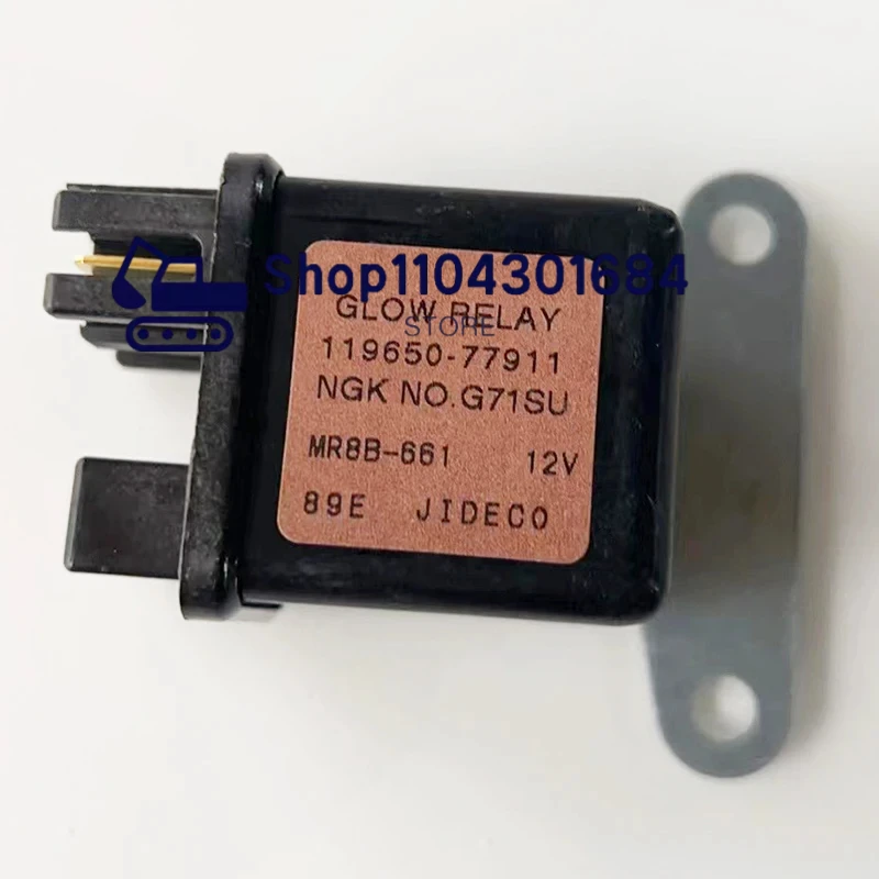 Preheating Relay 119650-77911 11965077911 for Yanmar 12V