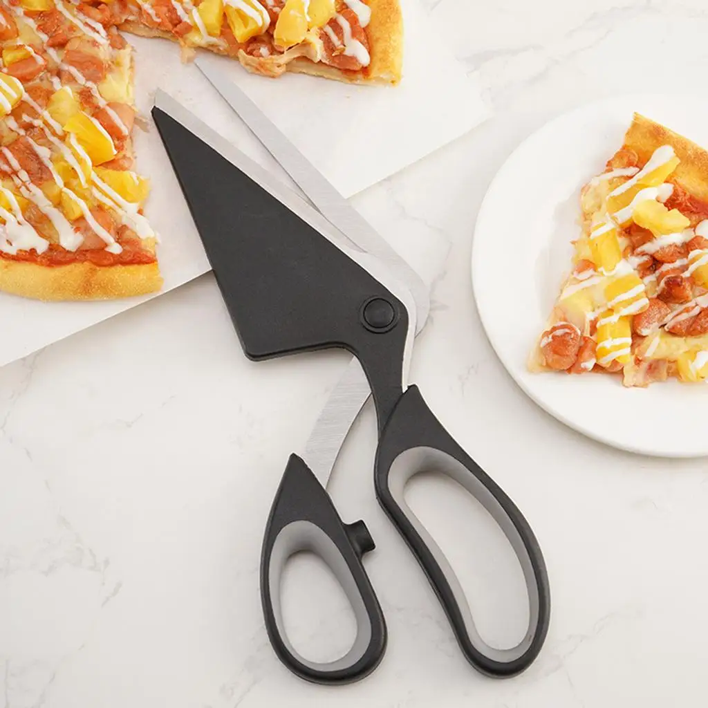 Forbici per pala per Pizza 2 in 1 strumento di cottura durevole taglierina rimovibile portatile impermeabile