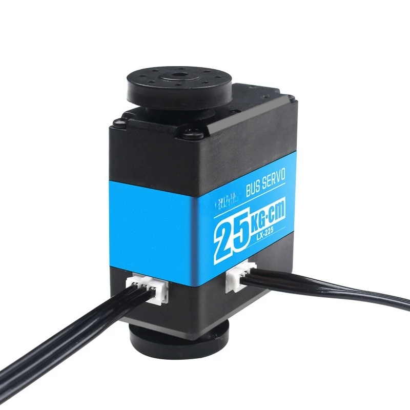 

Intelligent serial port robot steering gear, metal shell with feedback