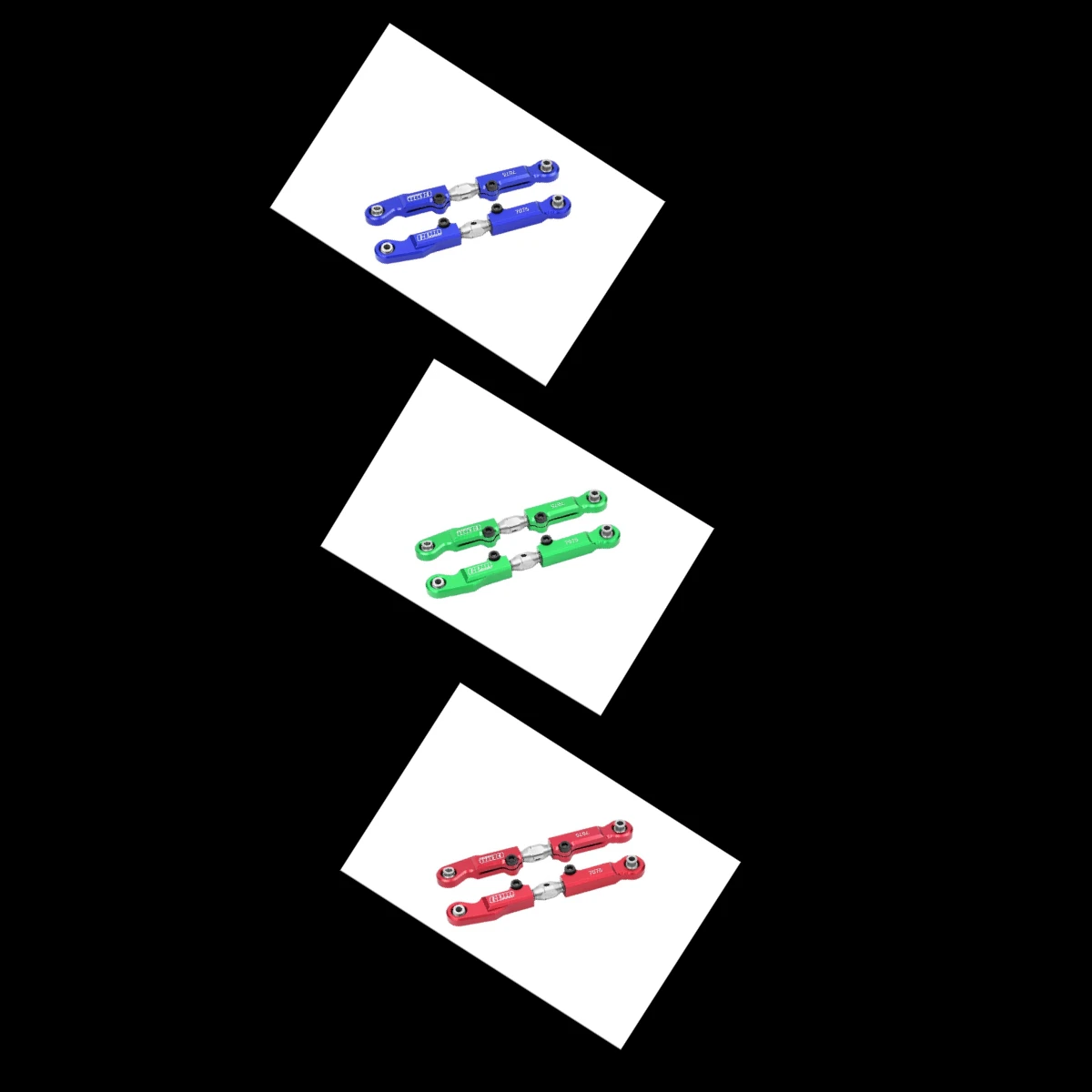 GPM Alloy 7075+RVS Rear Camber Links TEKNO 1/10 MT410 2.0 4X4 Pro Monster Truck (TKR9501)