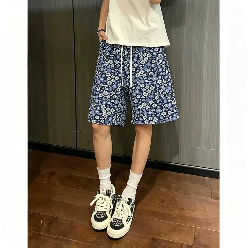 2026 Summer Men's Fashion Casual Quick-Dry Sports Five-Piece Pants Shorts
