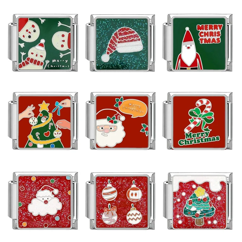 جديد جميل الحيوانات الأليفة القطط والكلاب وصلات سحرية إيطالية تناسب 9 مللي متر سوار الفولاذ المقاوم للصدأ النساء الرجال DIY بها بنفسك صنع المجوهرات