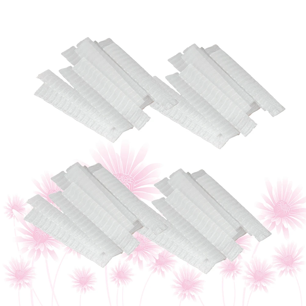 100Pcs Makeup Brushes Protective Covers Pe Plastic Net Sleeves Mesh Design Clean Easy Recognize Makeup Brush Protector