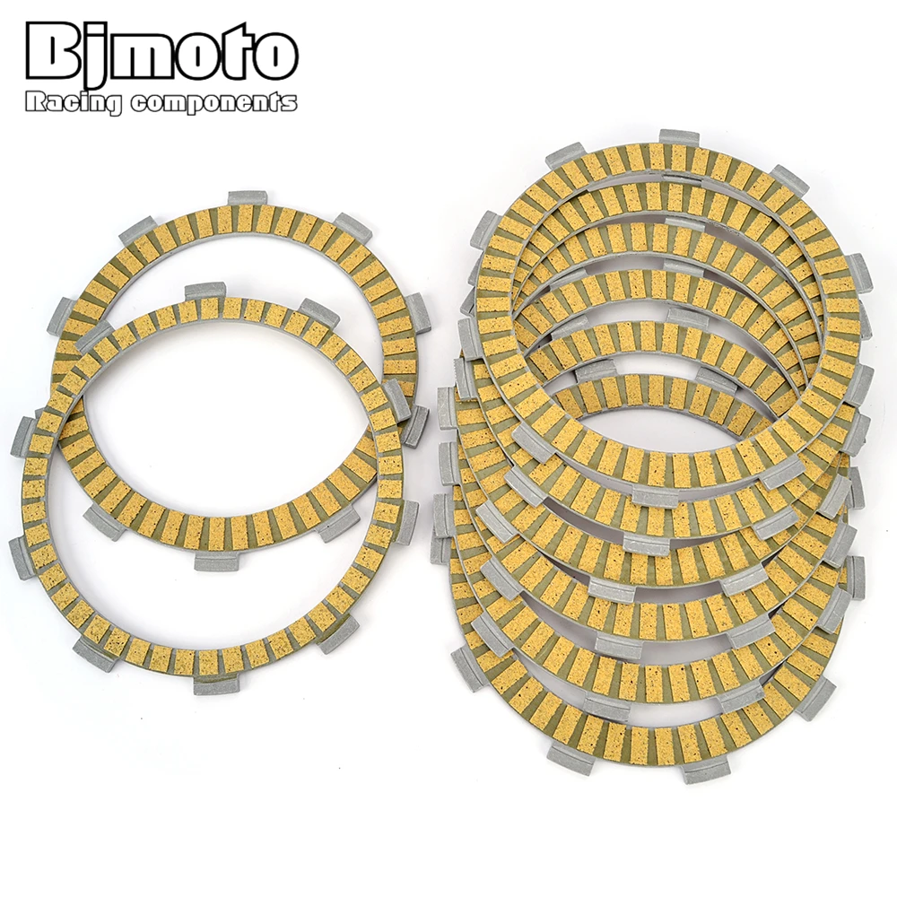 Clutch Friction Plates For Honda NS250 NS400 FE RE RF RG MC11 22202-MAE-000 22201-MAS-E00 22201-MAE-000 22202-MAE-000