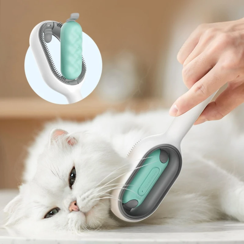 New Pet Grooming Brush Cat and Dog General Comb To Remove Floating Hair Sticky Hair Disposable Wipes Pet Cleaning Supplies