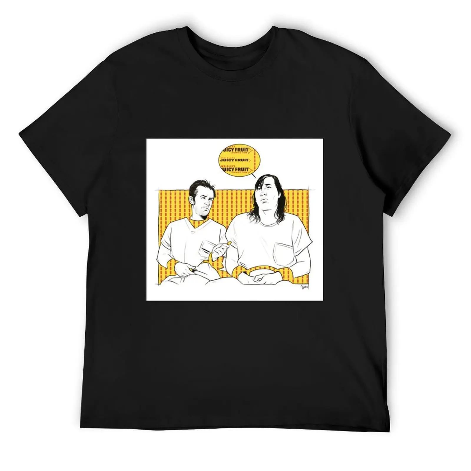 McMurphy and the Chief T-Shirt anime designer shirts Aesthetic clothing graphic t shirts mens graphic t-shirts funny