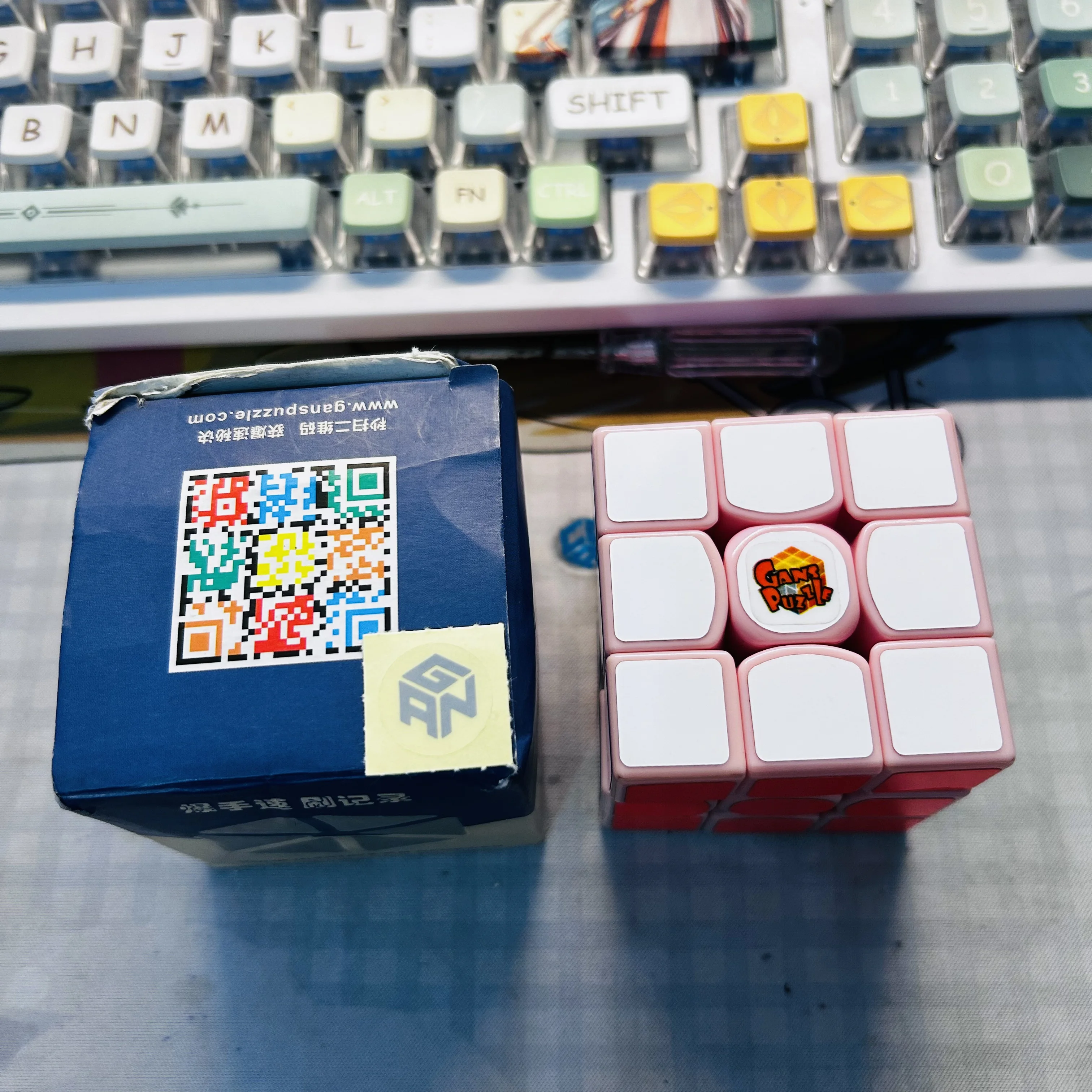 Gan357 Noir Rose 3x3 Cube Gan 3x3x3 Cube Magique