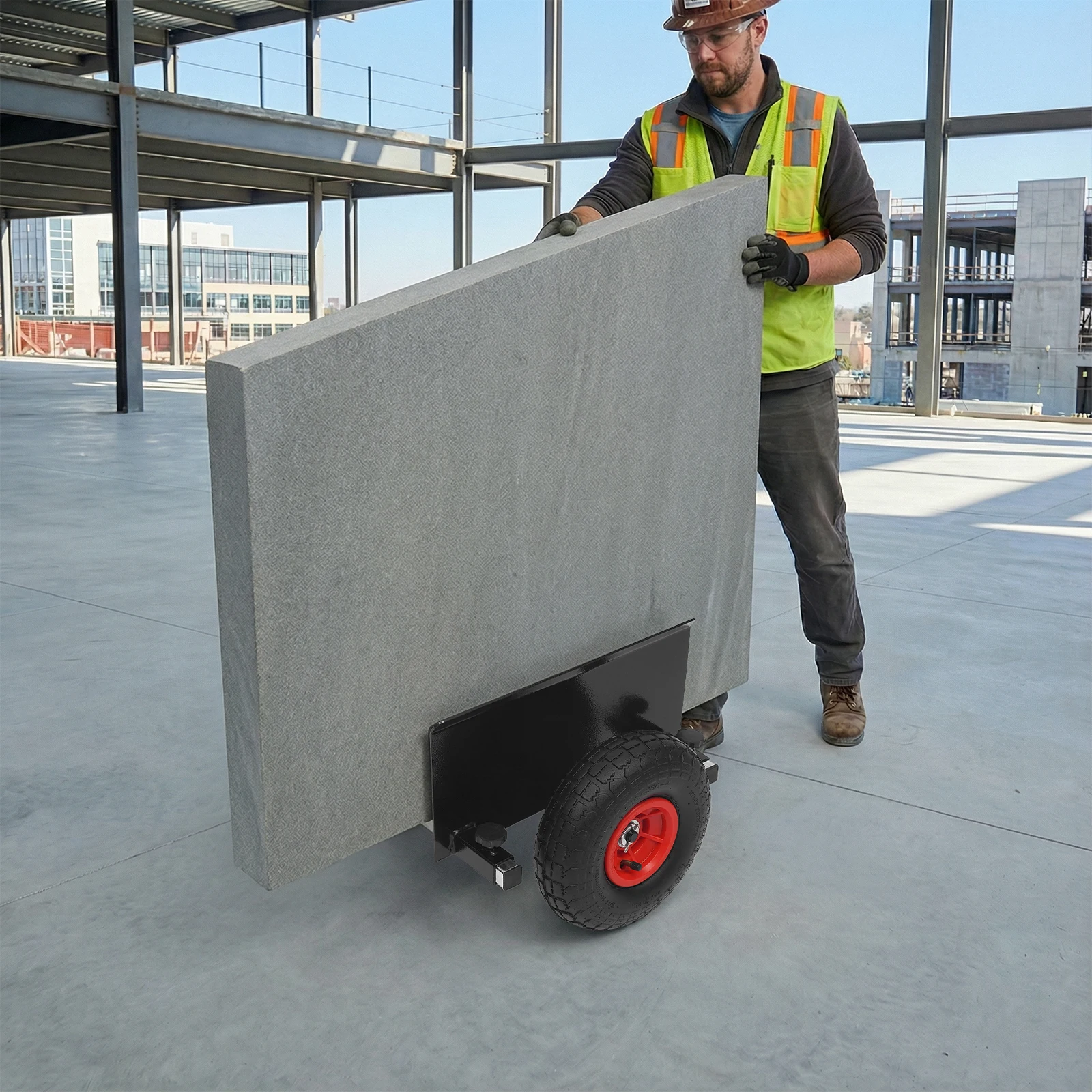 

Простая сборка компактной панели Dolly, предохранительный штифт и захватные шины, идеально подходящий для заводов/склада/строительных площадок