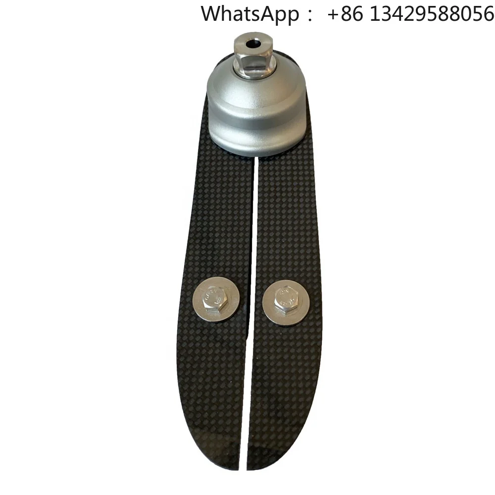 

High Quality TI Adaptor Low Ankle Carbon Fiber Prosthetic Foot with Foot Cover Essential Rehabilitation Equipment