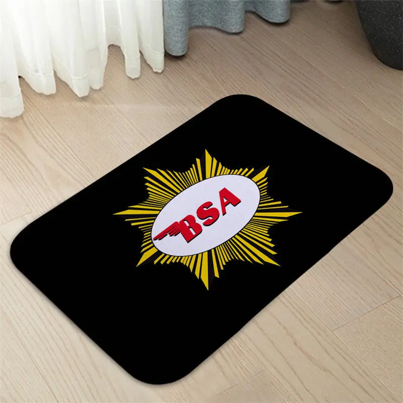 BSA Motorcycles Floor Mats kitchen Linving Room Long Corridor Carpet Door Mats Decor Carpet Anti-Slip Floor Mats SJ-896