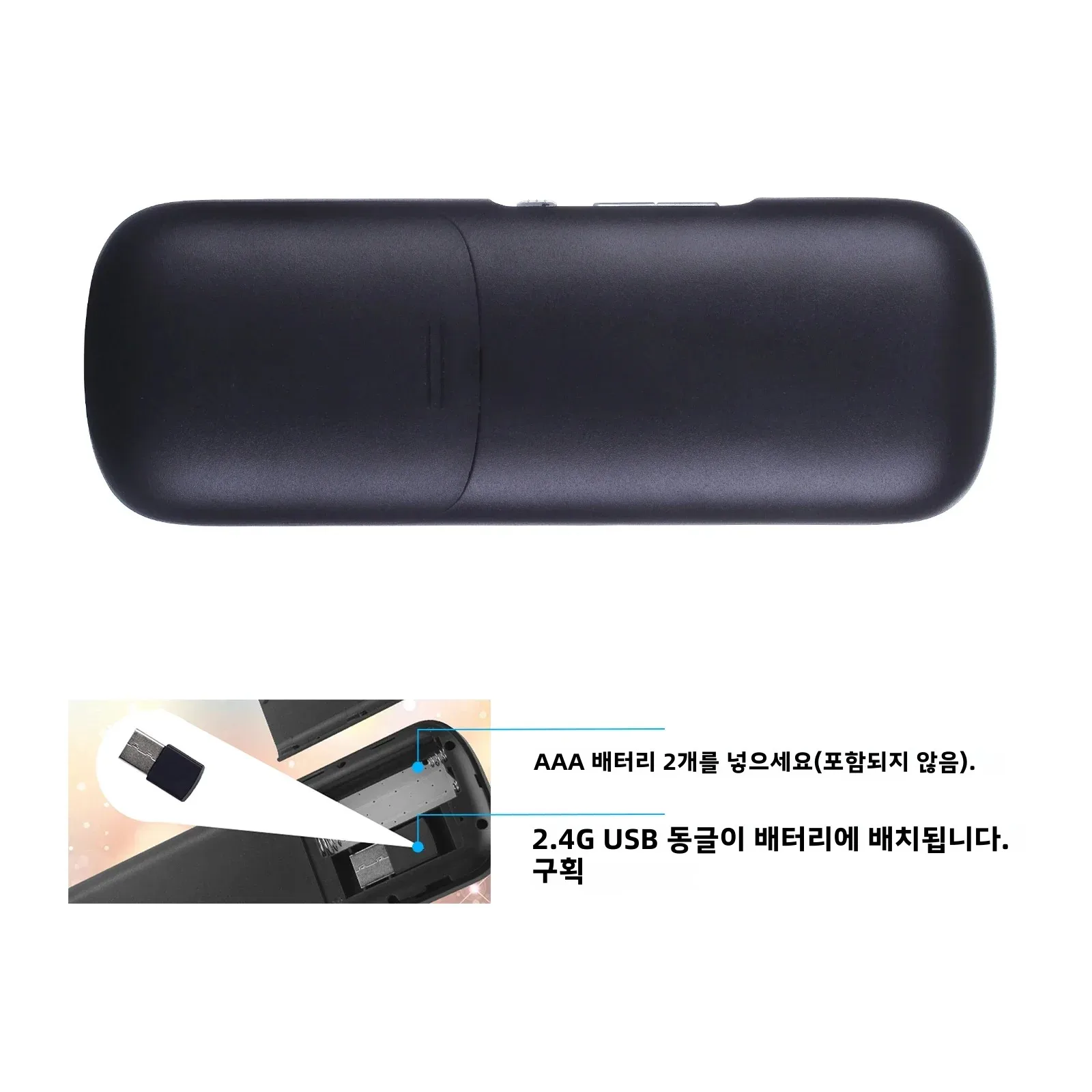 IPazzPort 미니 블루투스 및 2.4GHz 무선 키보드(안드로이드 TV 박스/PC/태블릿/PS4/라즈베리 파이 3/HT용 터치패드 마우스 콤보 포함) 썸네일 4